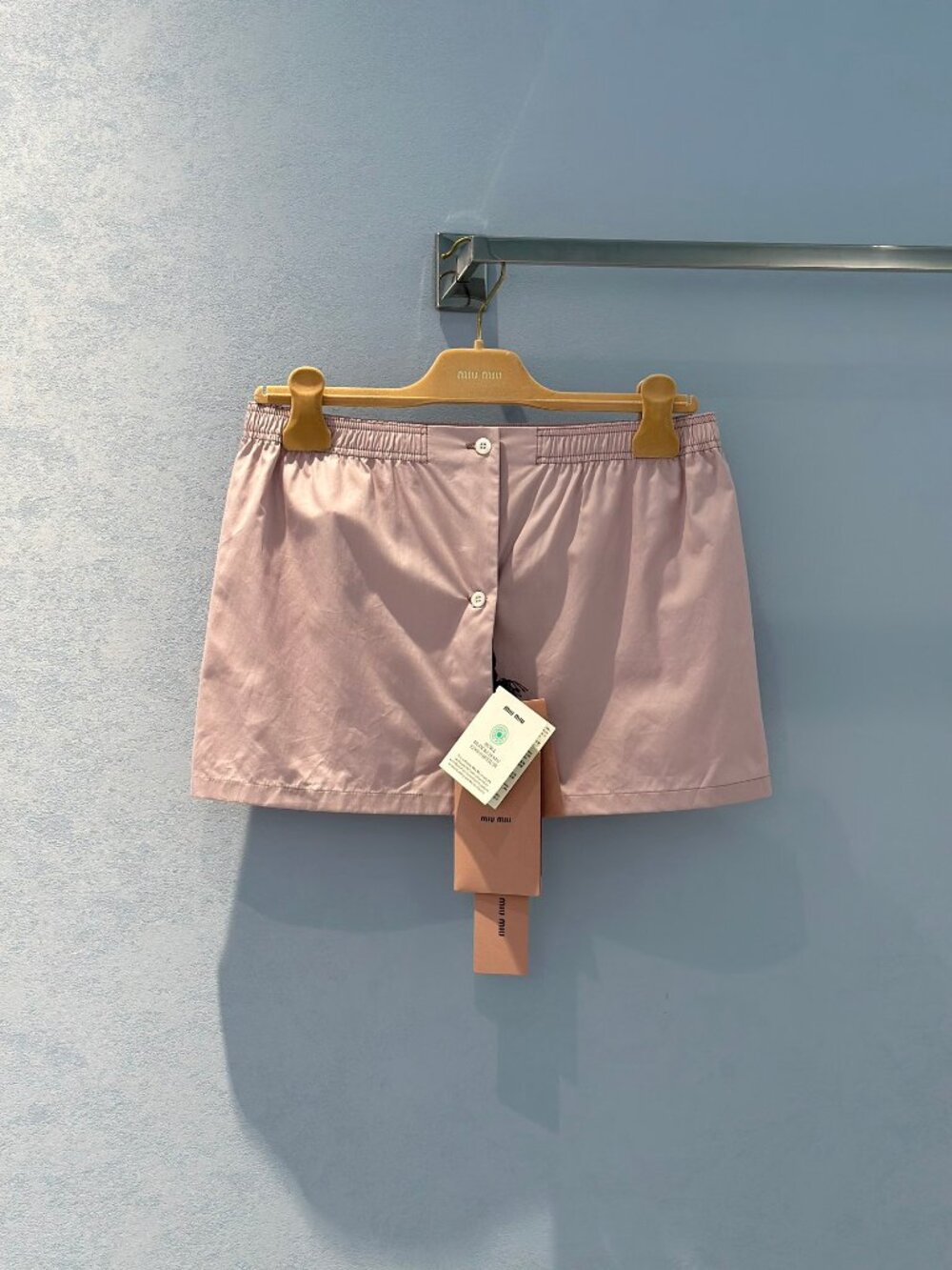 ❗️ Miu Miu❗️ Classic Pink Embroidered Pocket Shirt